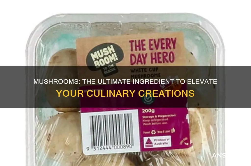 does mushrooms make food