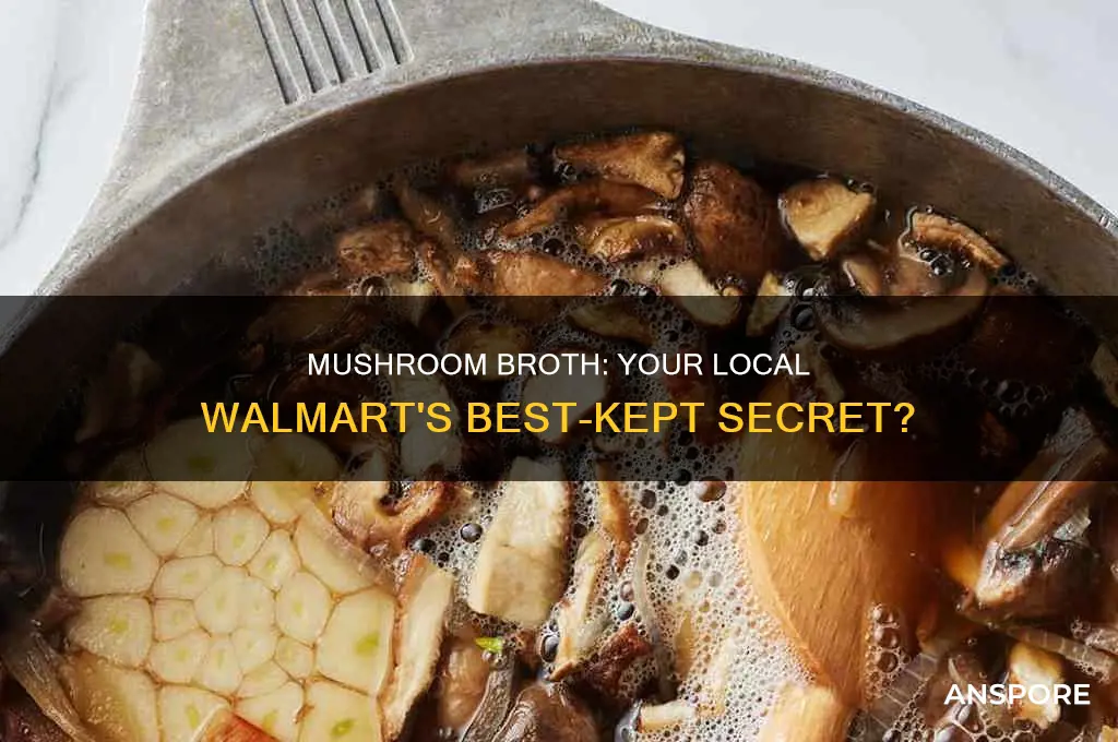 does my local wal mart have mushroom broth