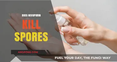 Neosporin and Spores: Does It Kill or Just Treat Infections?