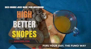 Orange Juice and Mushroom Highs: Fact-Checking the Snopes Myth