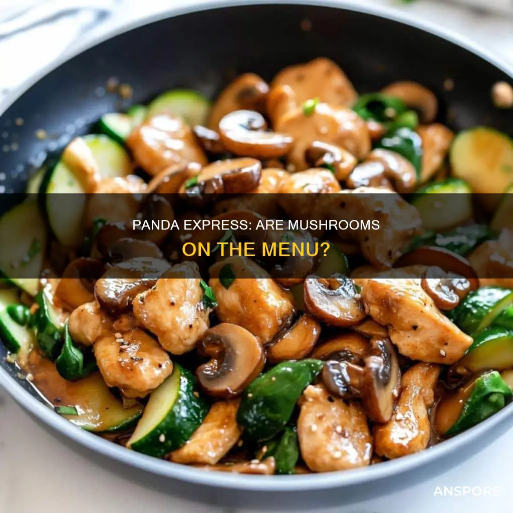 does panda express have mushroom