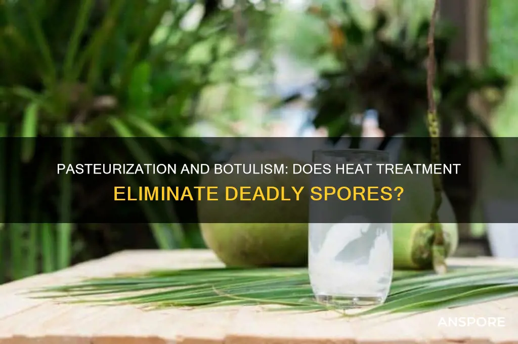 does pasteurization kill botulism spores