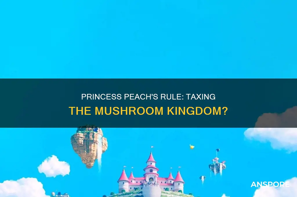 does princess peach tax the mushroom kingdom