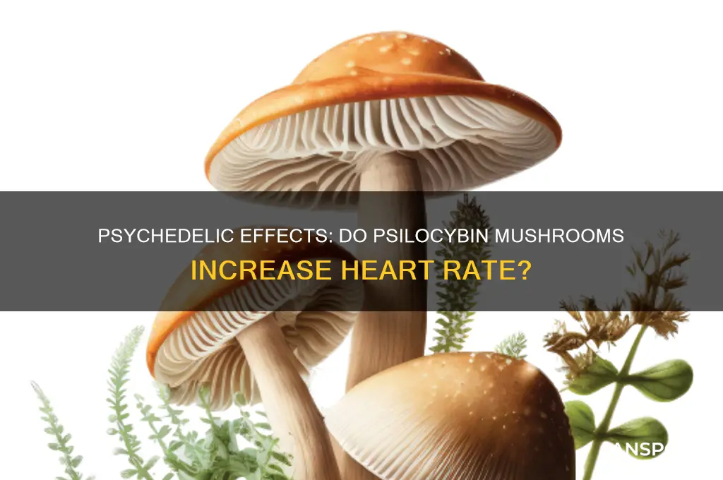 does psylocibin mushrooms make your heart beat fast