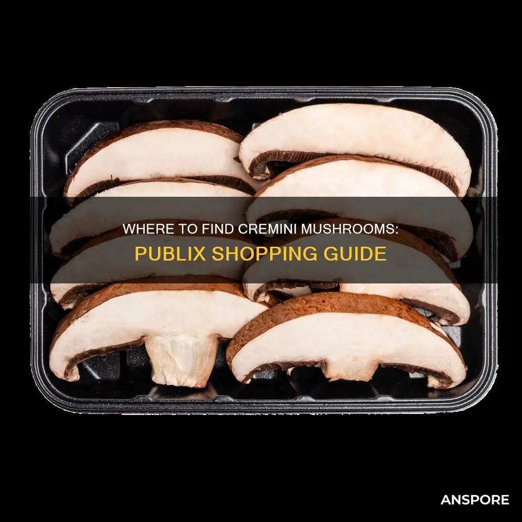 does publix sell cremini mushrooms