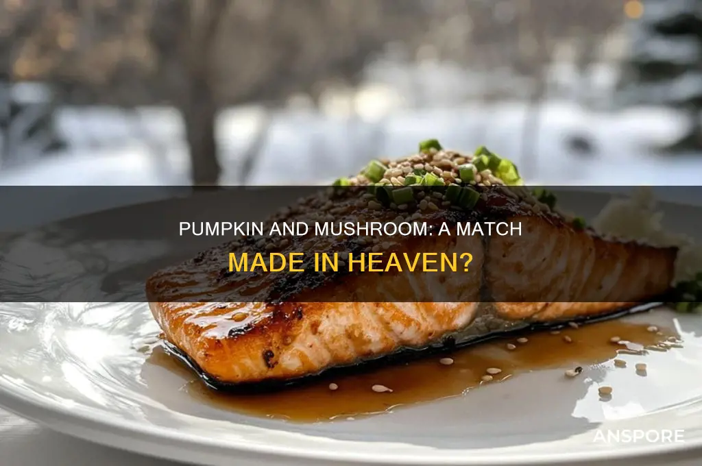 does pumpkin and mushroom go together