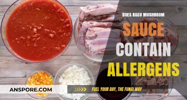 Ragu Mushroom Sauce: Allergen-Free and Delicious