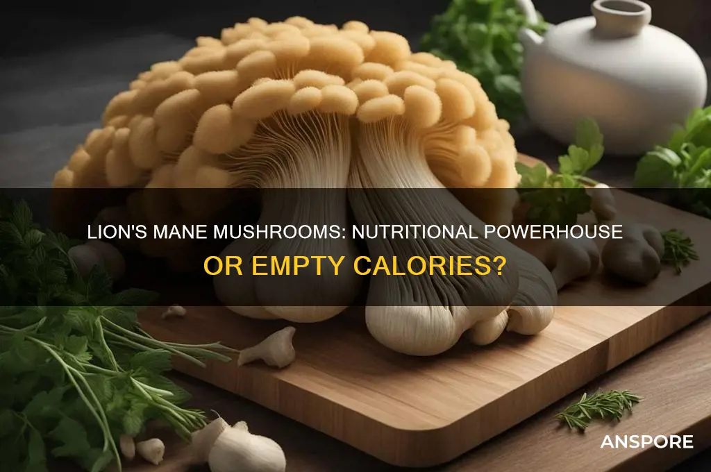 does real mushroom lion