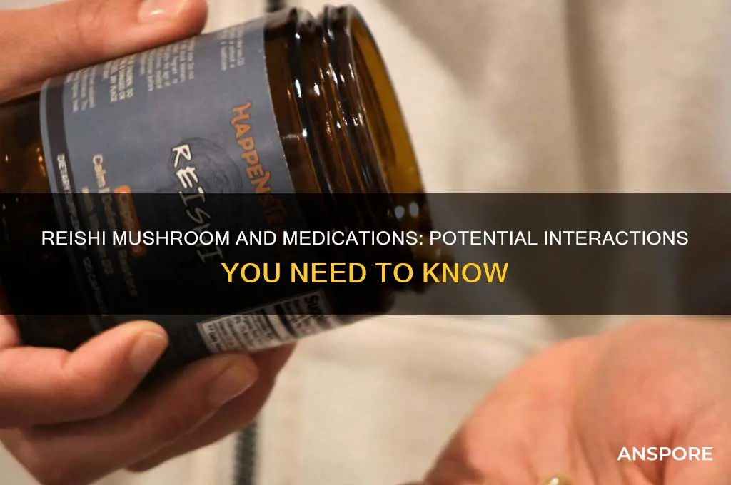 does reishi mushroom interact with medications