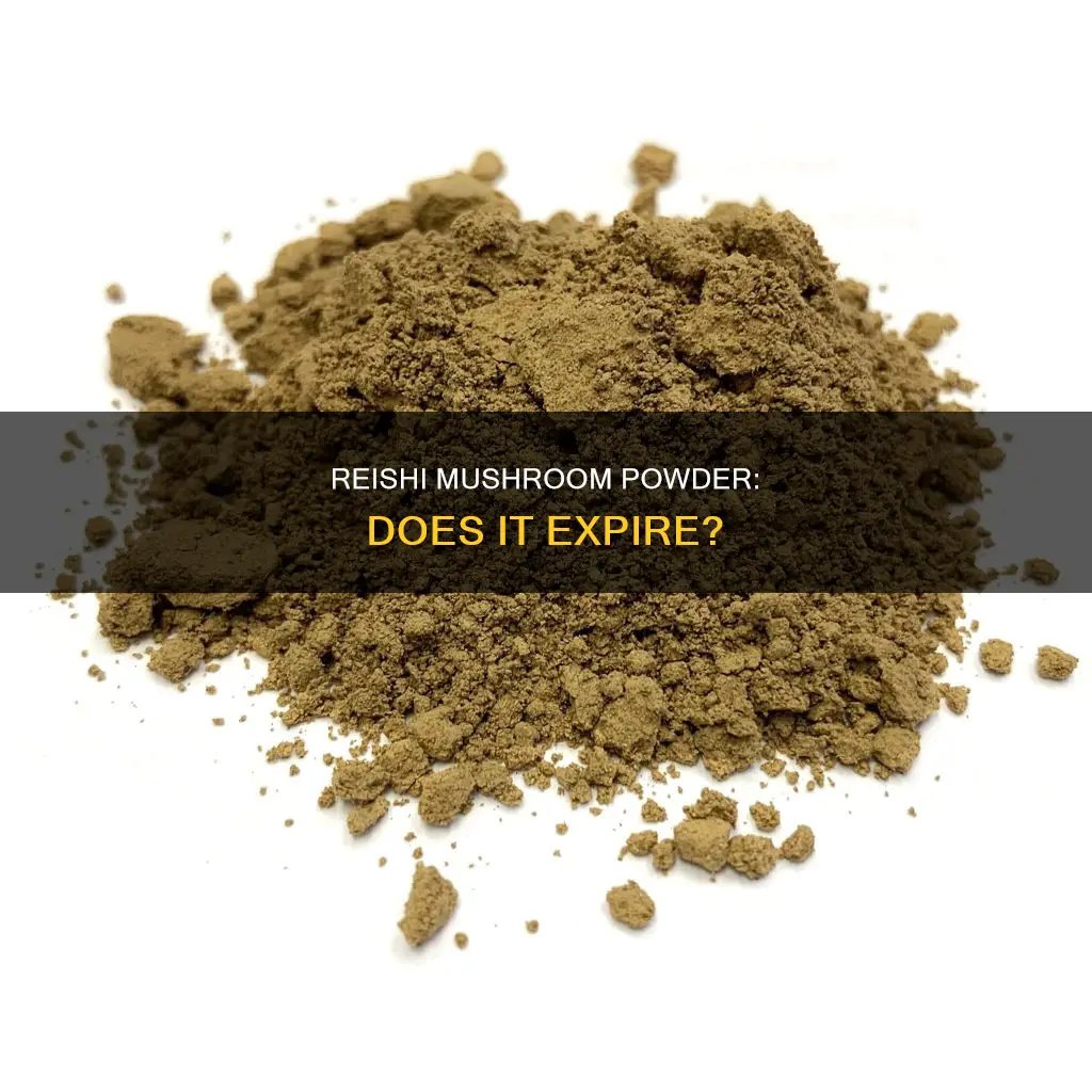 does reishi mushroom powder expire