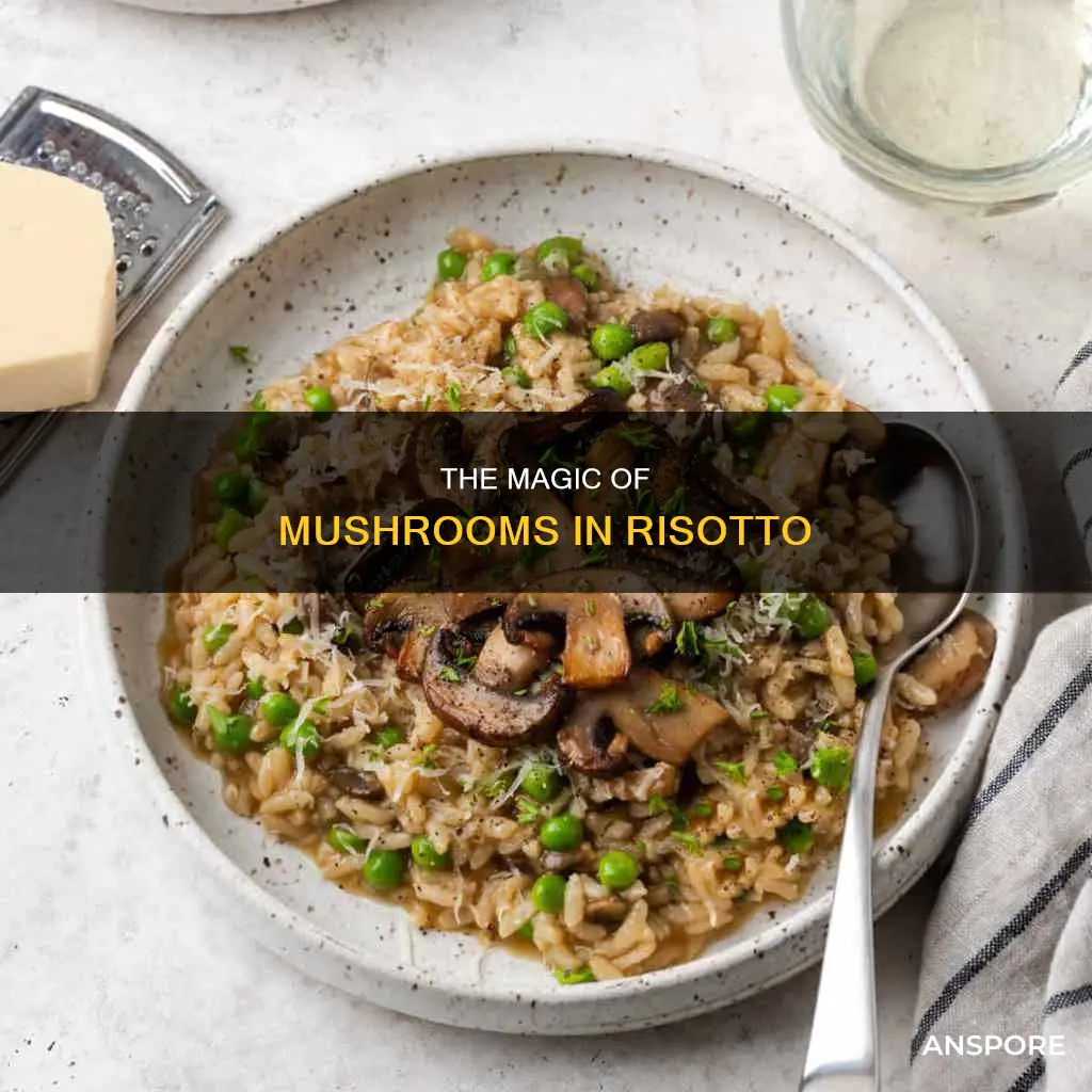 does risotto have mushrooms