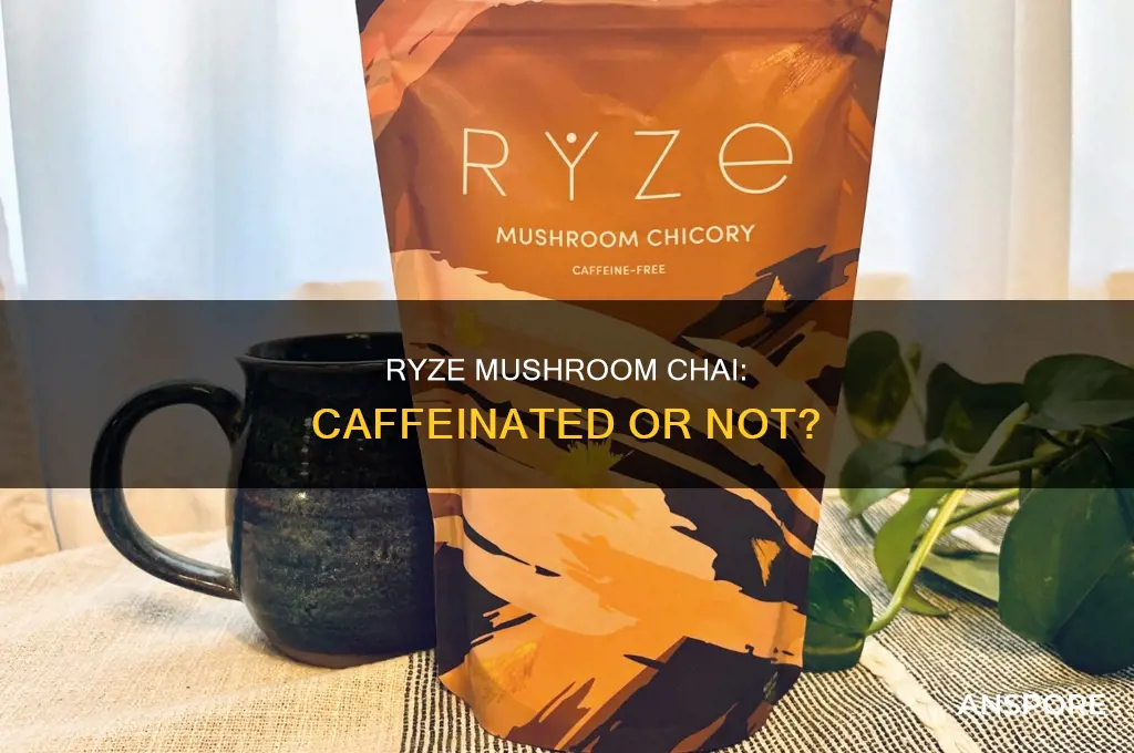does ryze mushroom chai have caffeine