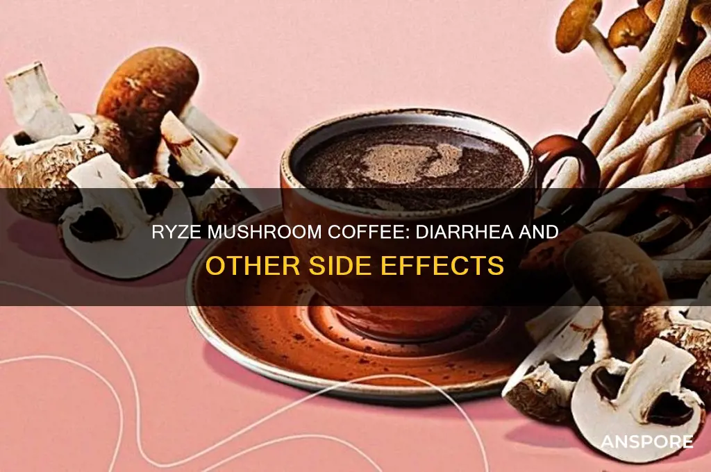 does ryze mushroom coffee cause diarrhea