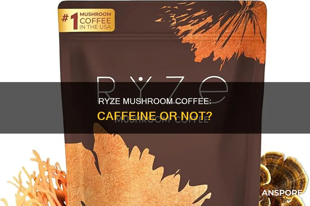 does ryze mushroom coffee contain caffeine