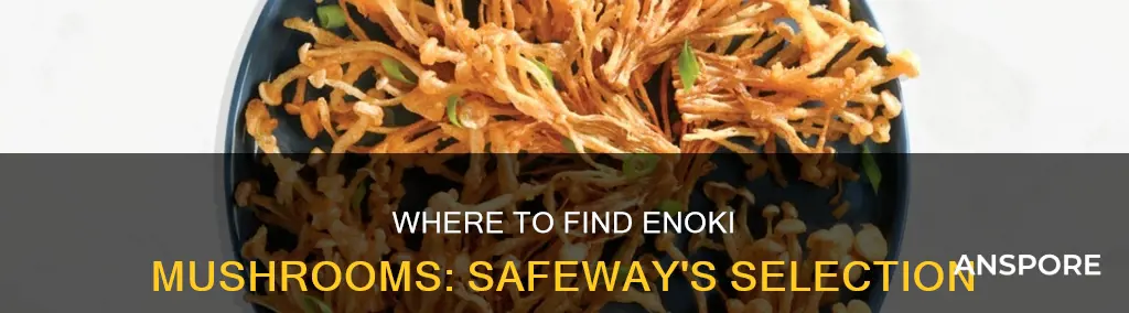 does safeway sell enoki mushrooms
