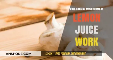 Lemon-Soaked Mushrooms: Does This Work?