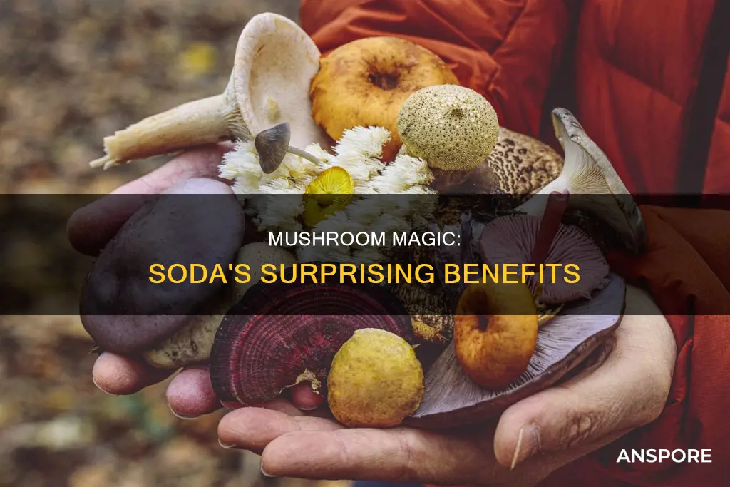 does soda help mushrooms
