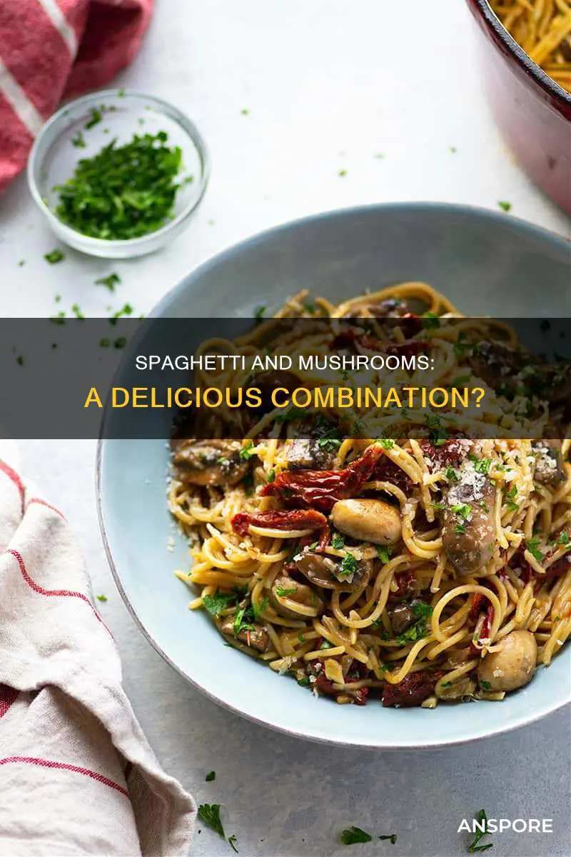 does spaghetti have mushrooms