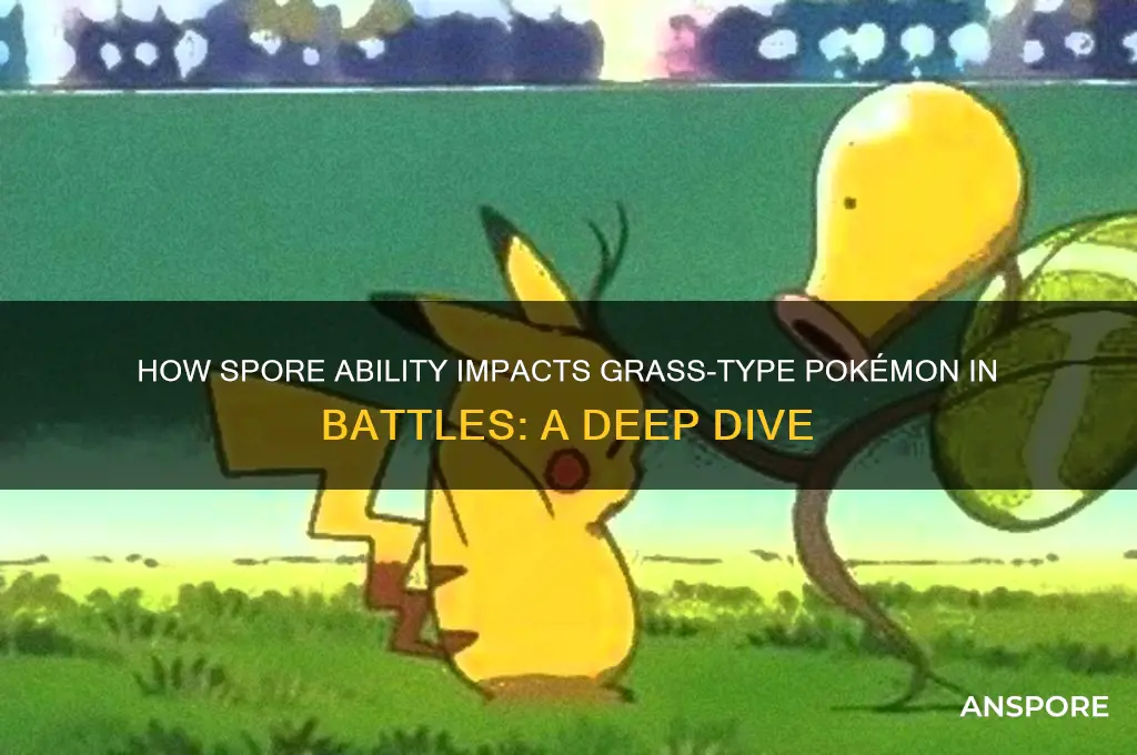 does spore affect grass types
