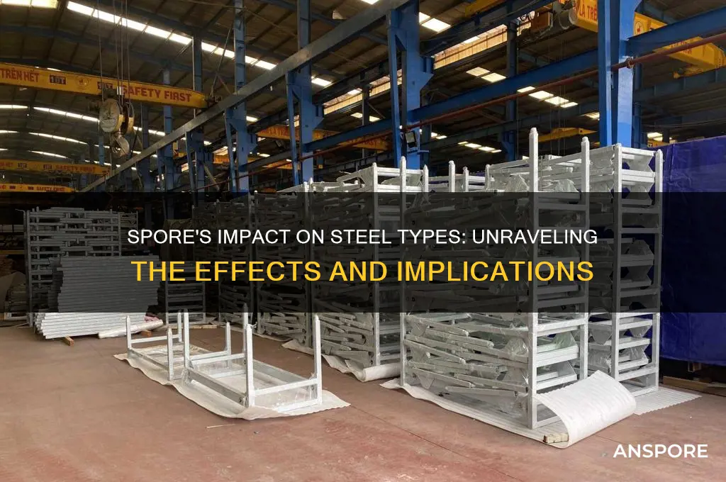 does spore affect steel types