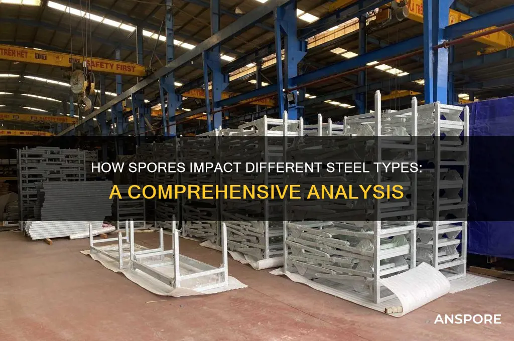 does spore affect steel typs