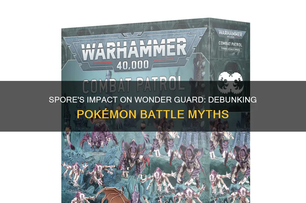 does spore affect wonder guard
