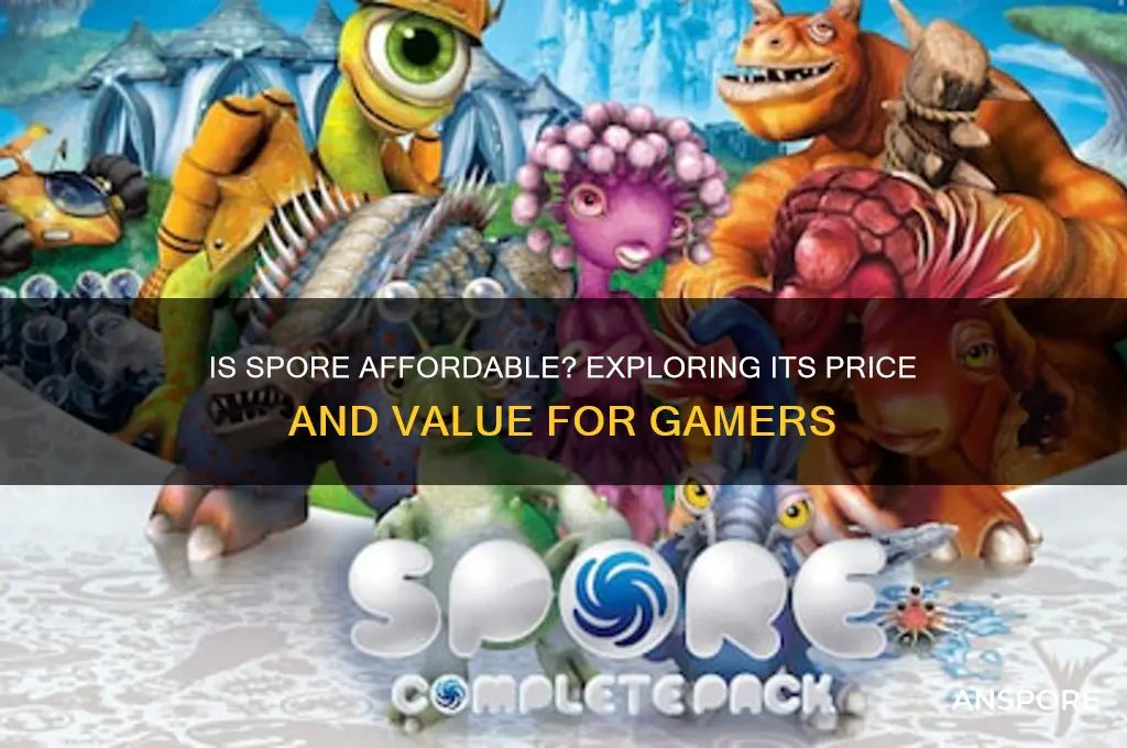 does spore have a cheap price