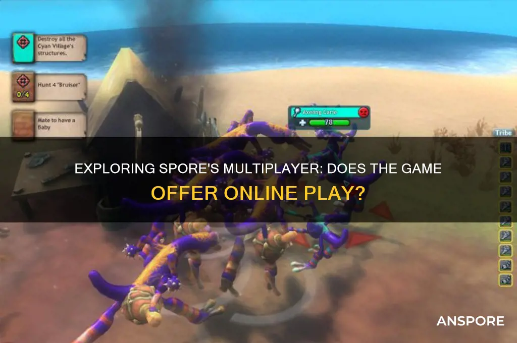 does spore have a multiplayer feature