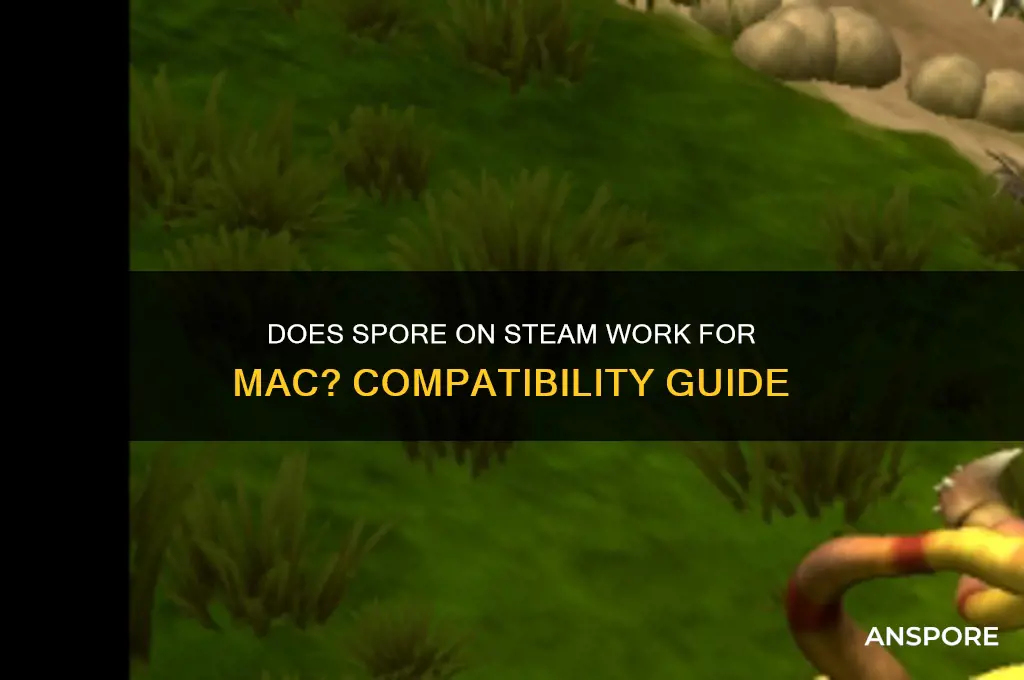 does spore on steam work for mac
