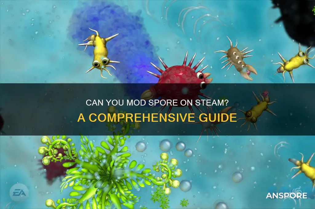 does spore support mods on steam