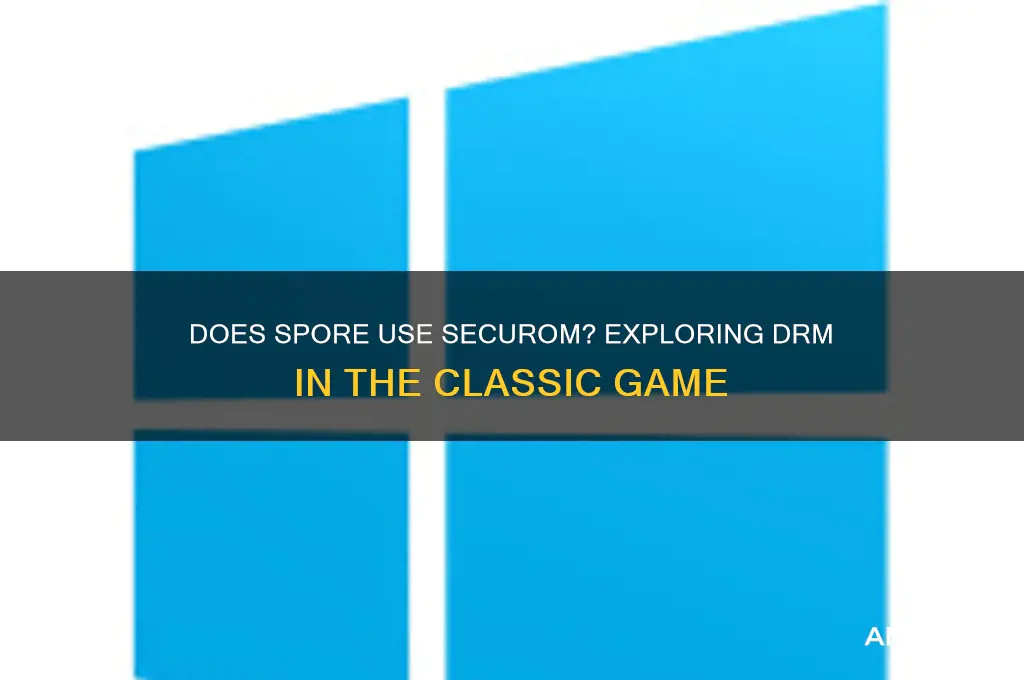 does spore use securom
