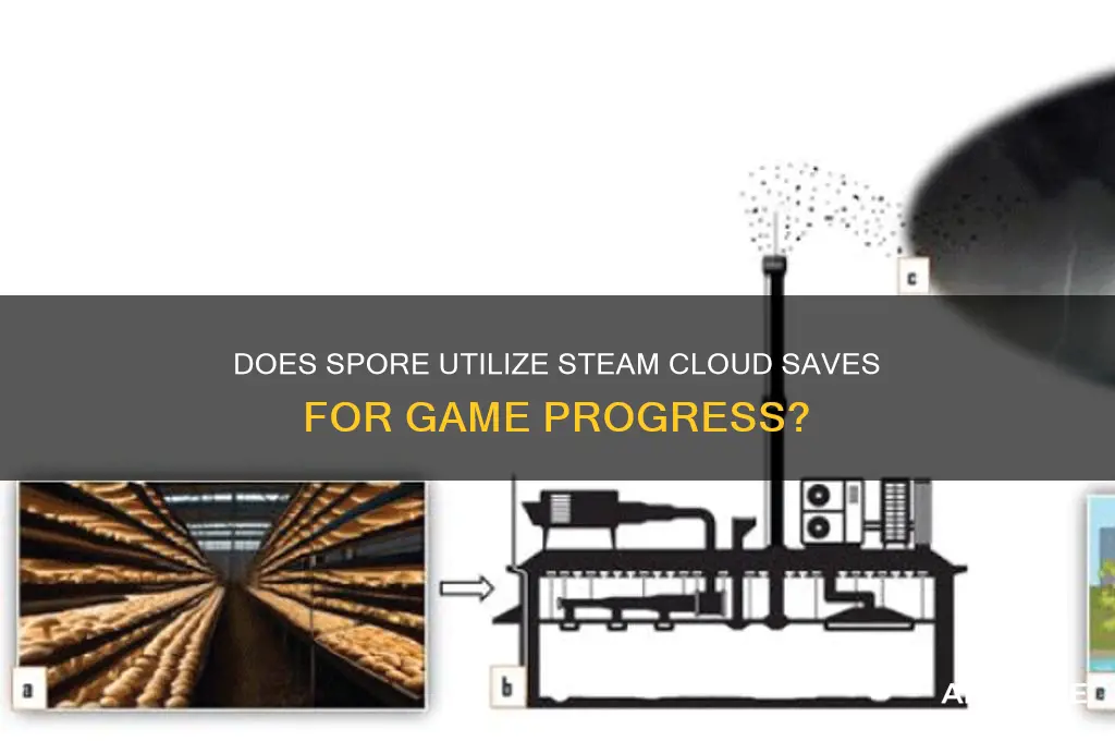 does spore use steam cl oud saves