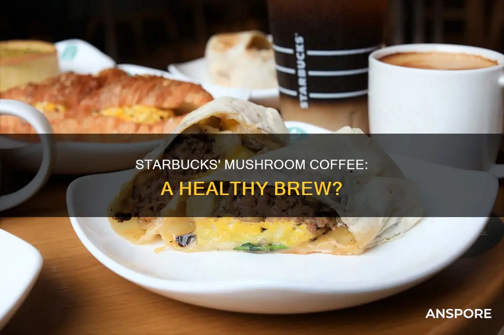 does starbucks sell mushroom coffee