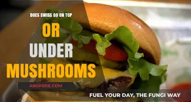 Where Does Swiss Cheese Belong on a Mushroom Burger?