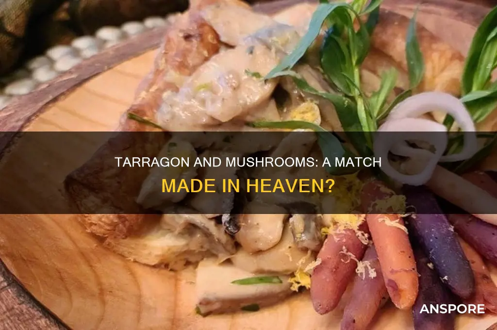 does tarragon go well with mushrooms
