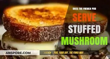 The French Pub's Stuffed Mushroom Delight