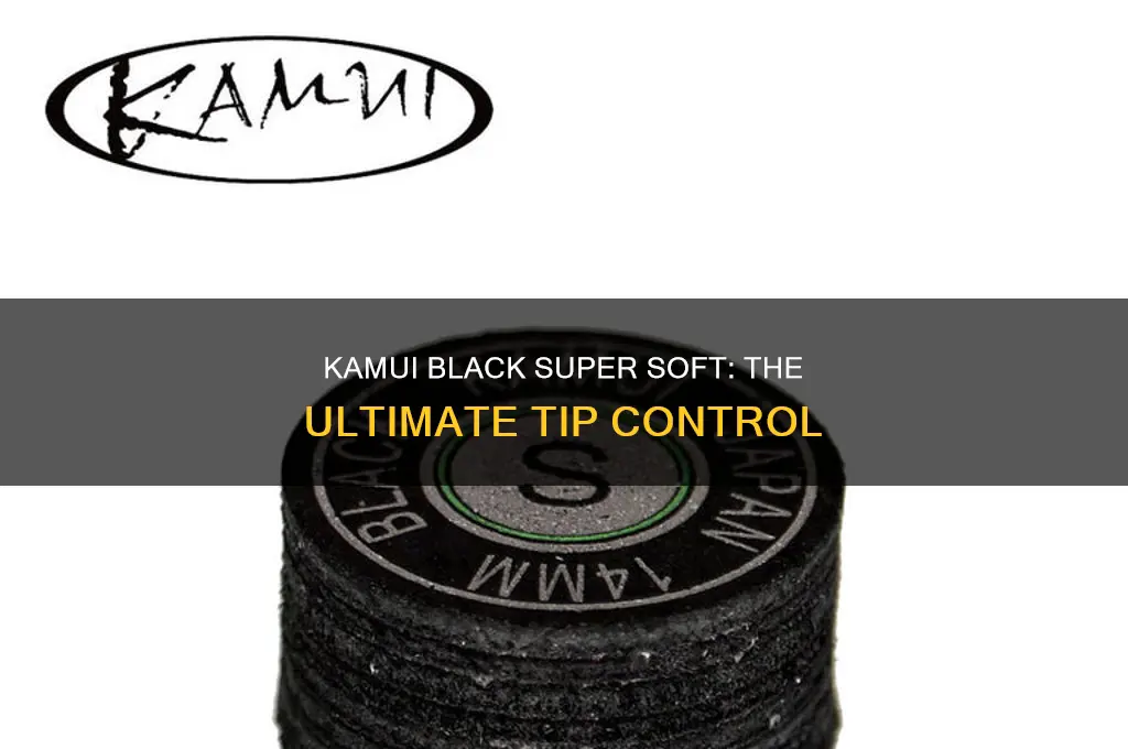 does the kamui black super soft tip mushroom