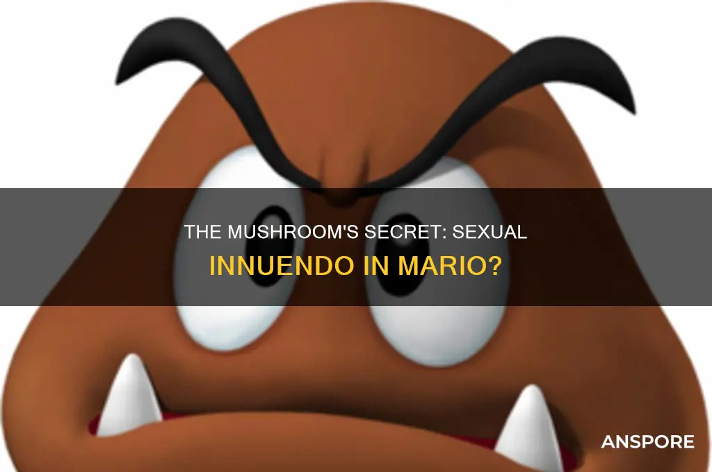 does the mario mushroom have sexual connotations