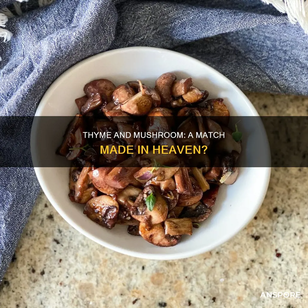 does thyme go with mushrooms