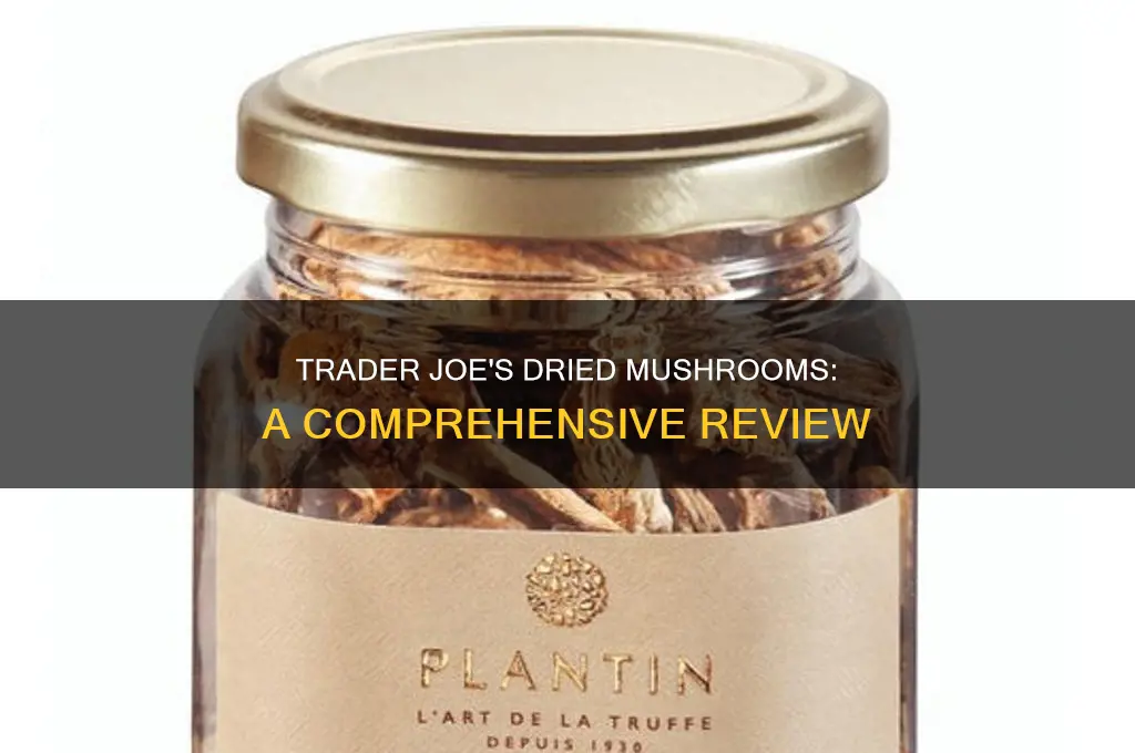 does trader joes have dried mushrooms