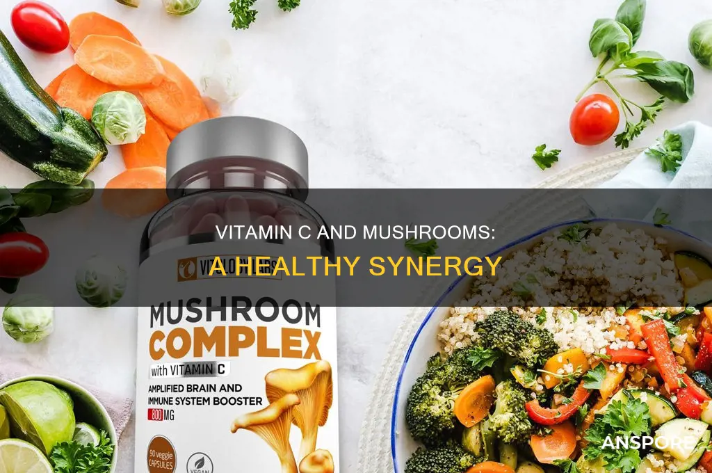 does vitamin c help with mushrooms