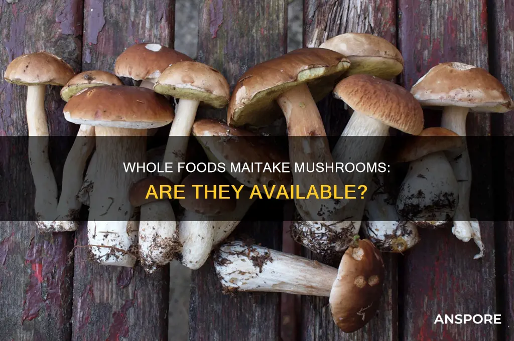 does whole foods sell maitake mushrooms