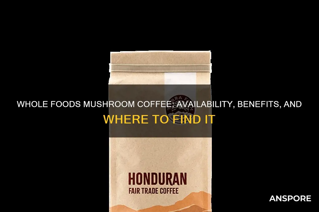 does whole foods sell mushroom coffee