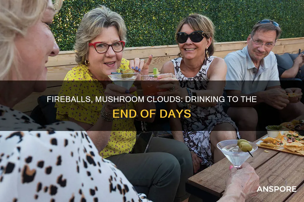 have a drink wait for fireballs and mushroom clouds