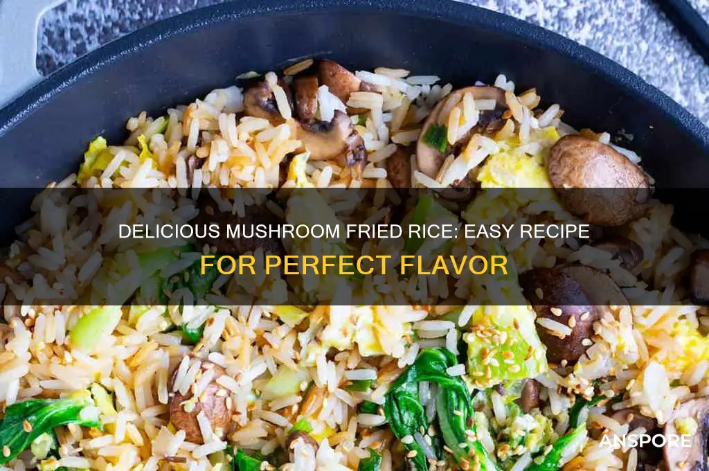 how 2 make mushroom fried rice