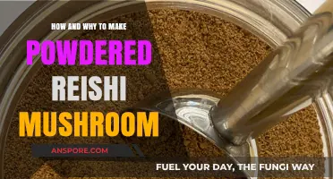 Unlock Reishi's Power: DIY Powdered Mushroom Benefits & Simple Steps
