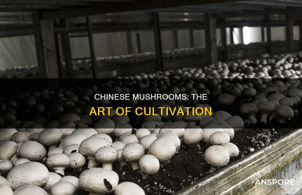 how are chinese mushrooms grown