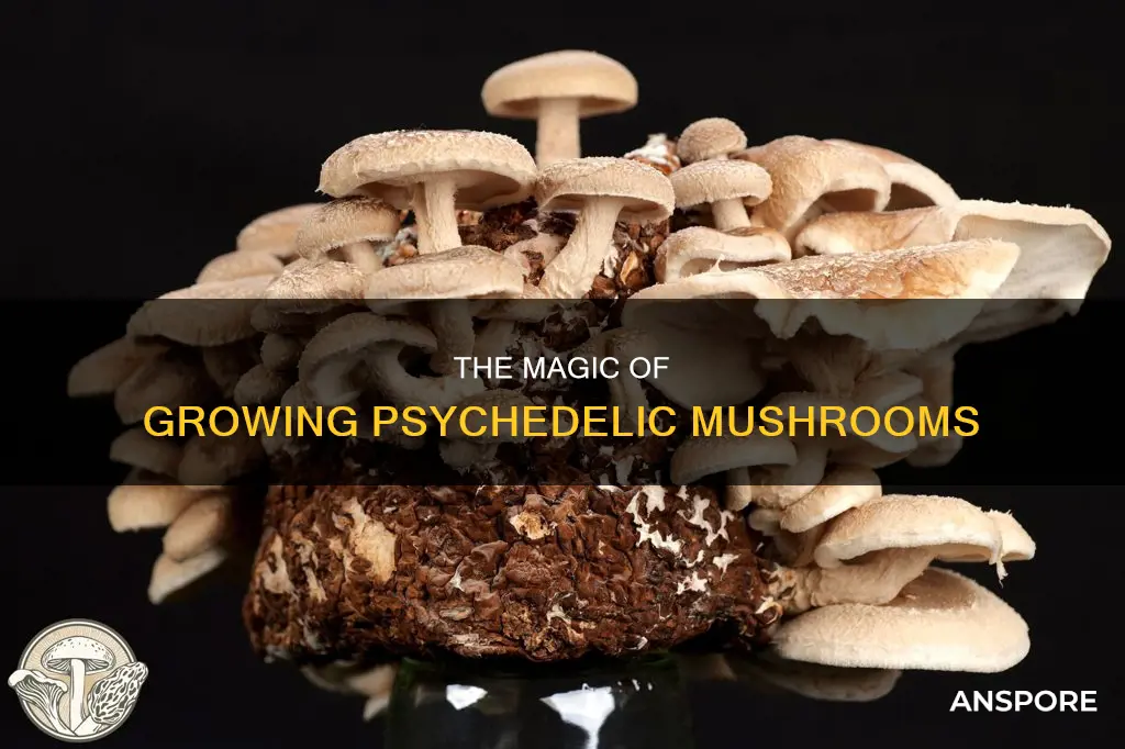 how are drug mushrooms grown