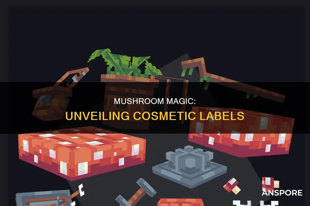 how are mushrooms in cosnetics listed