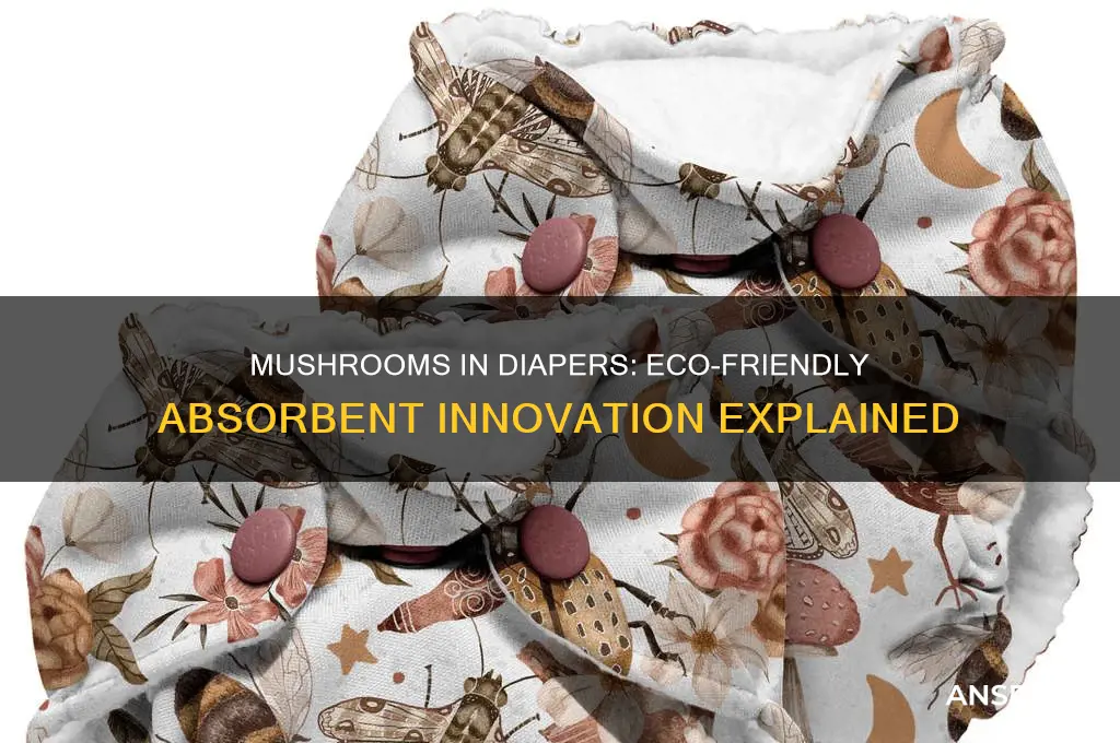 how are mushrooms used in diapers